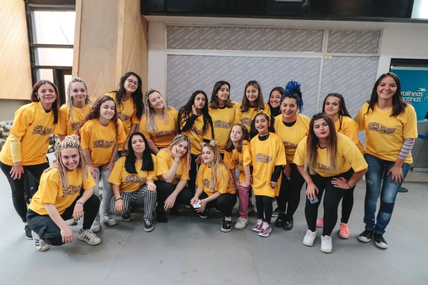 Alumnas de la  academia de baile Ritmo Sur rumbo al Dance World Cup