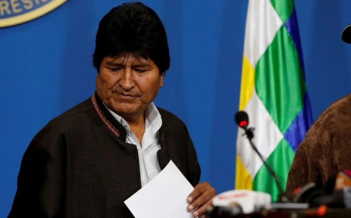 Presidente boliviano, Evo Morales