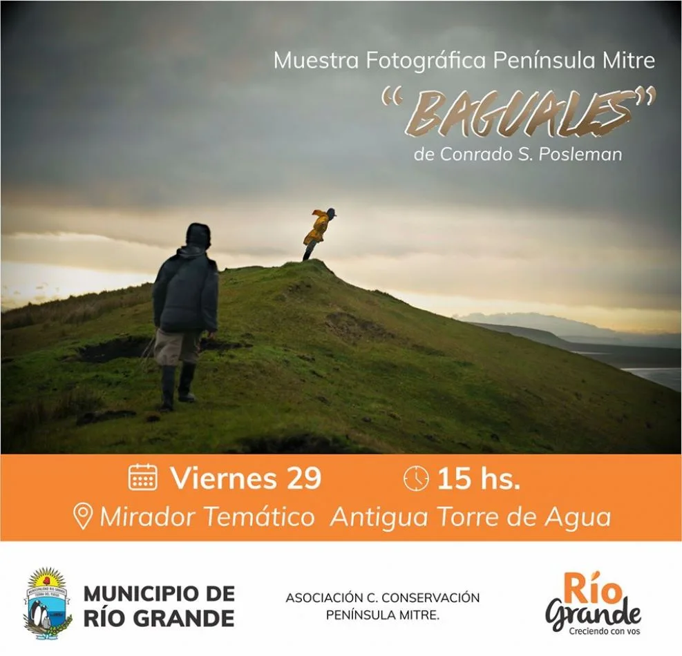 Este viernes comienza la muestra fotográfica " Baguales" de Conrado S. Posleman