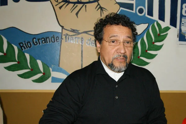 Secretario General de ASOEM Río Grande, Gerónimo Ruiz.