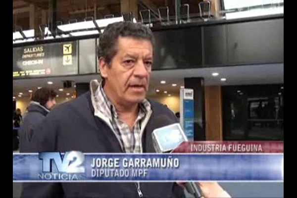 Diputado por el Movimiento Popular Fueguino, Jorge Garramuño.