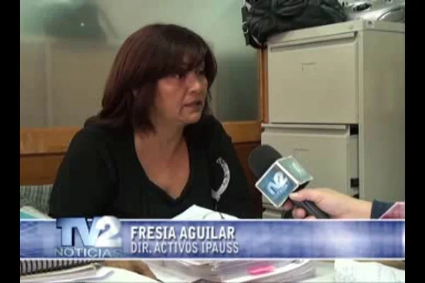 Directora por los Activos del IPAUSS, Fresia Aguilar.