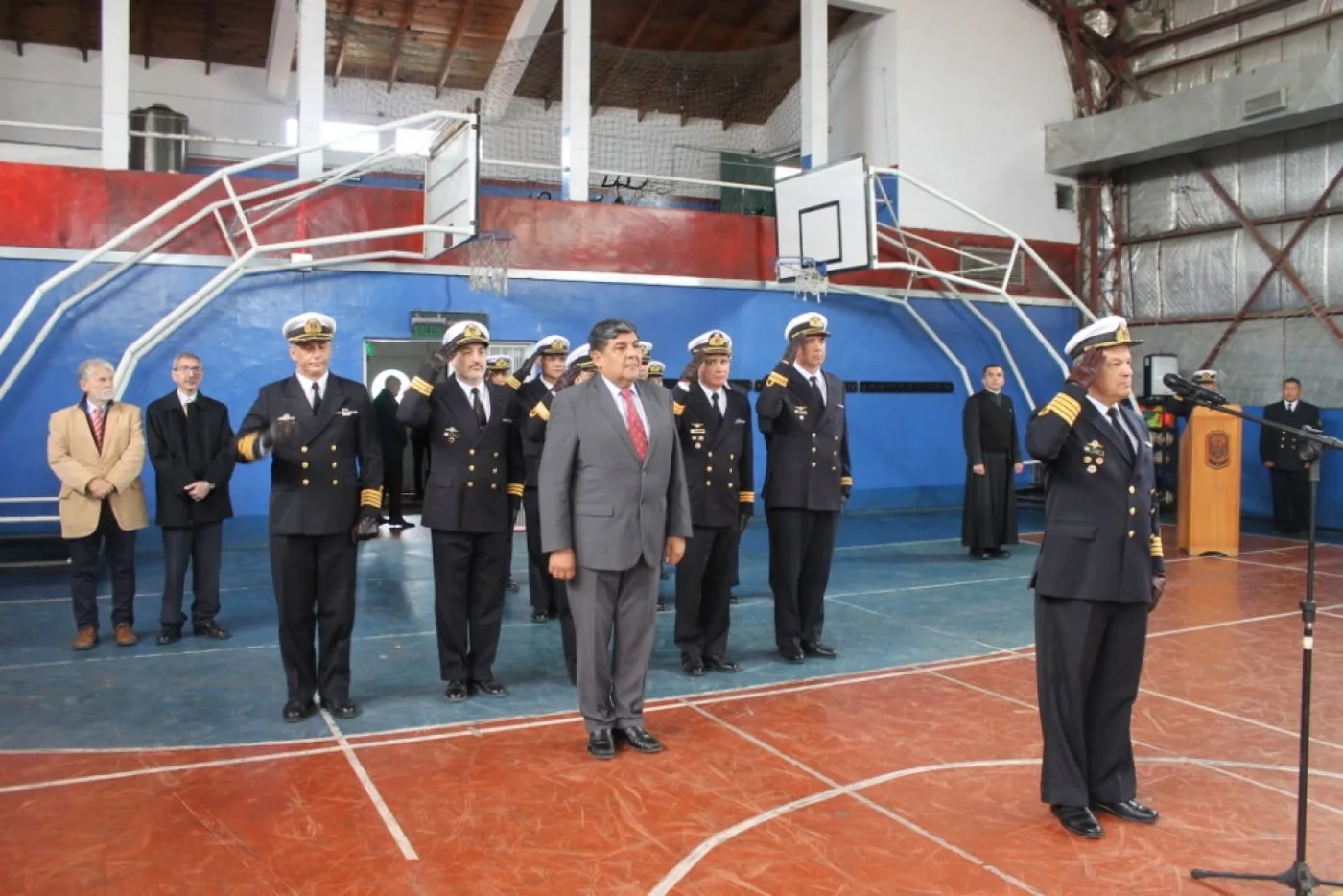 El Superior Tribunal de Justicia participó del aniversario de la Base Naval Ushuaia