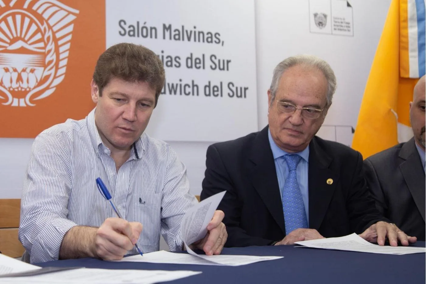 El Gobernador Gustavo Melella firmó convenio con la UBA