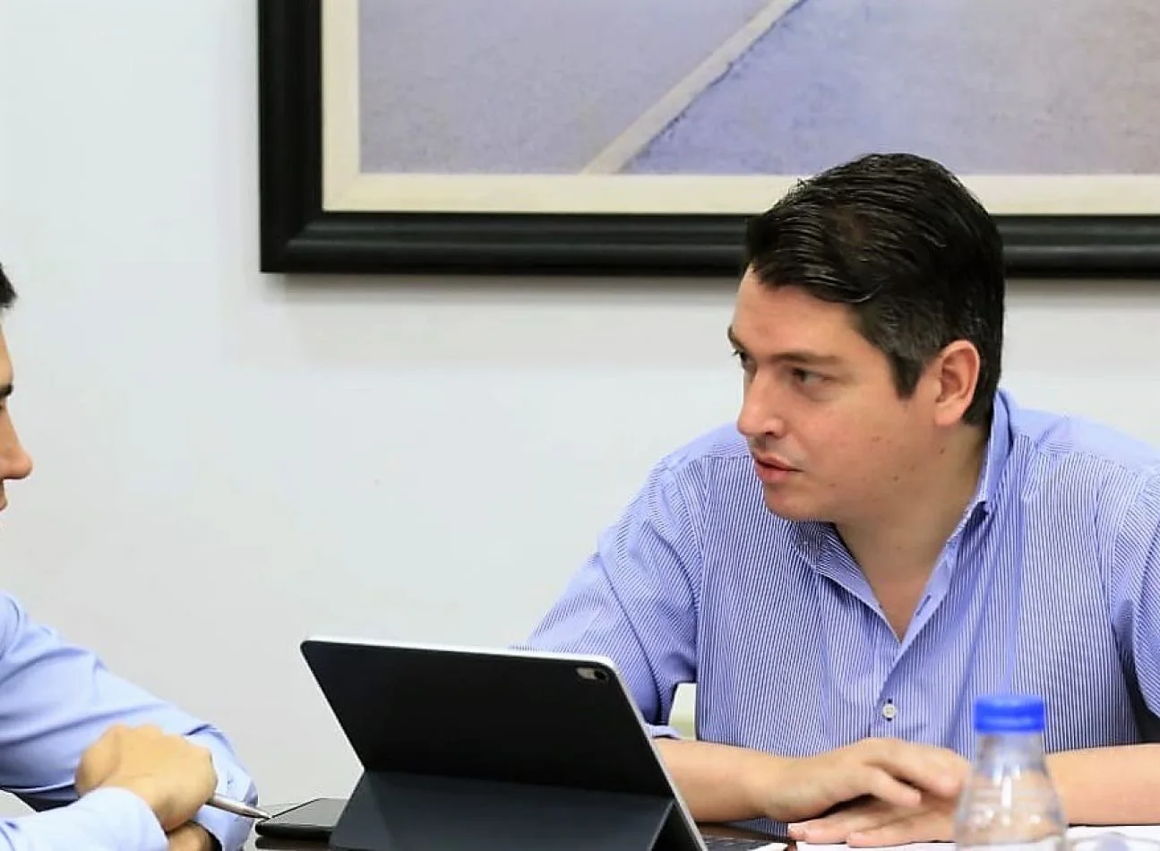 Martin Pérez, intendente de Río Grande.