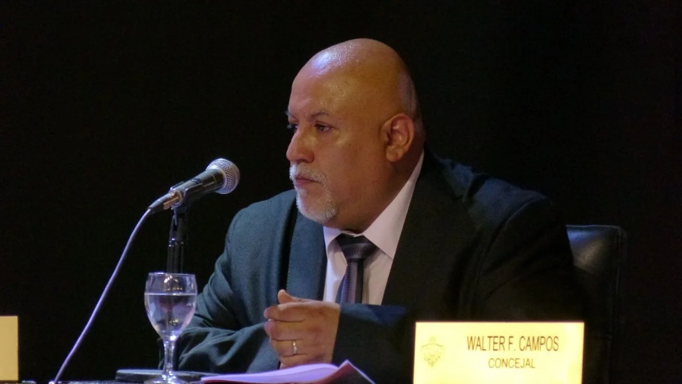 Walter Campos, concejal de Río Grande.