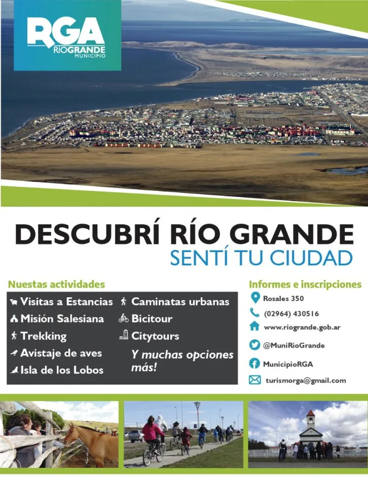 Salidas de campo y al lago Yehuin son algunas de las ofertas de Turismo en Río Grande