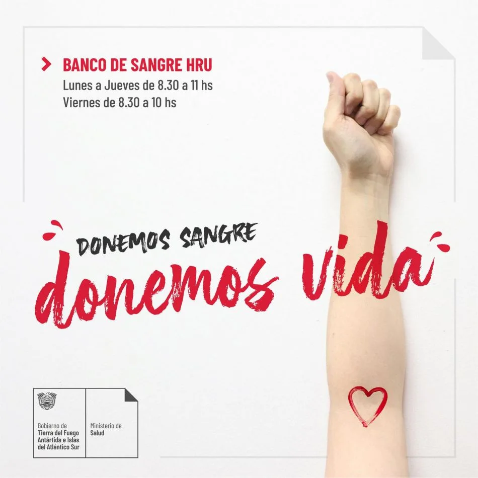 Banco de sangre del HRU convoca a donantes voluntarios