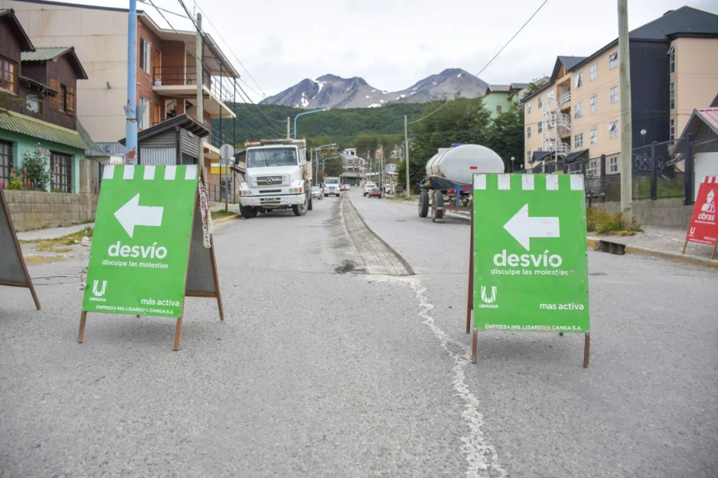 Corte en Isla Año Nuevo y cambio de recorrido de colectivos