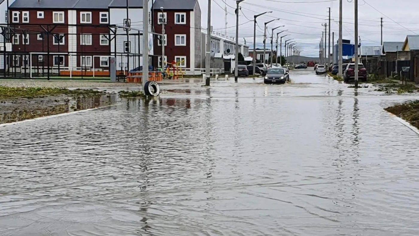 Intensas lluvias registradas en la ciudad de Río Grande