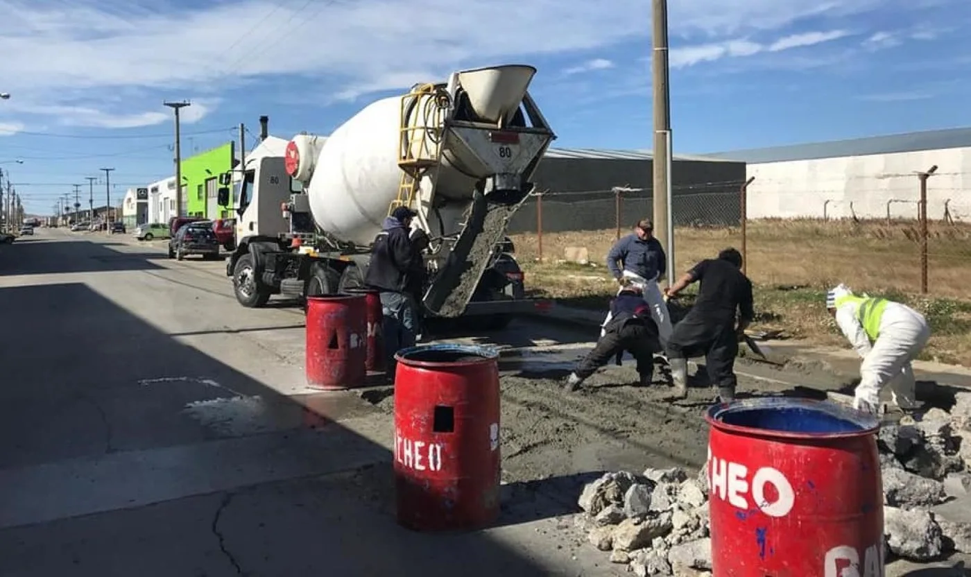 Circulación afectada por plan de bacheo