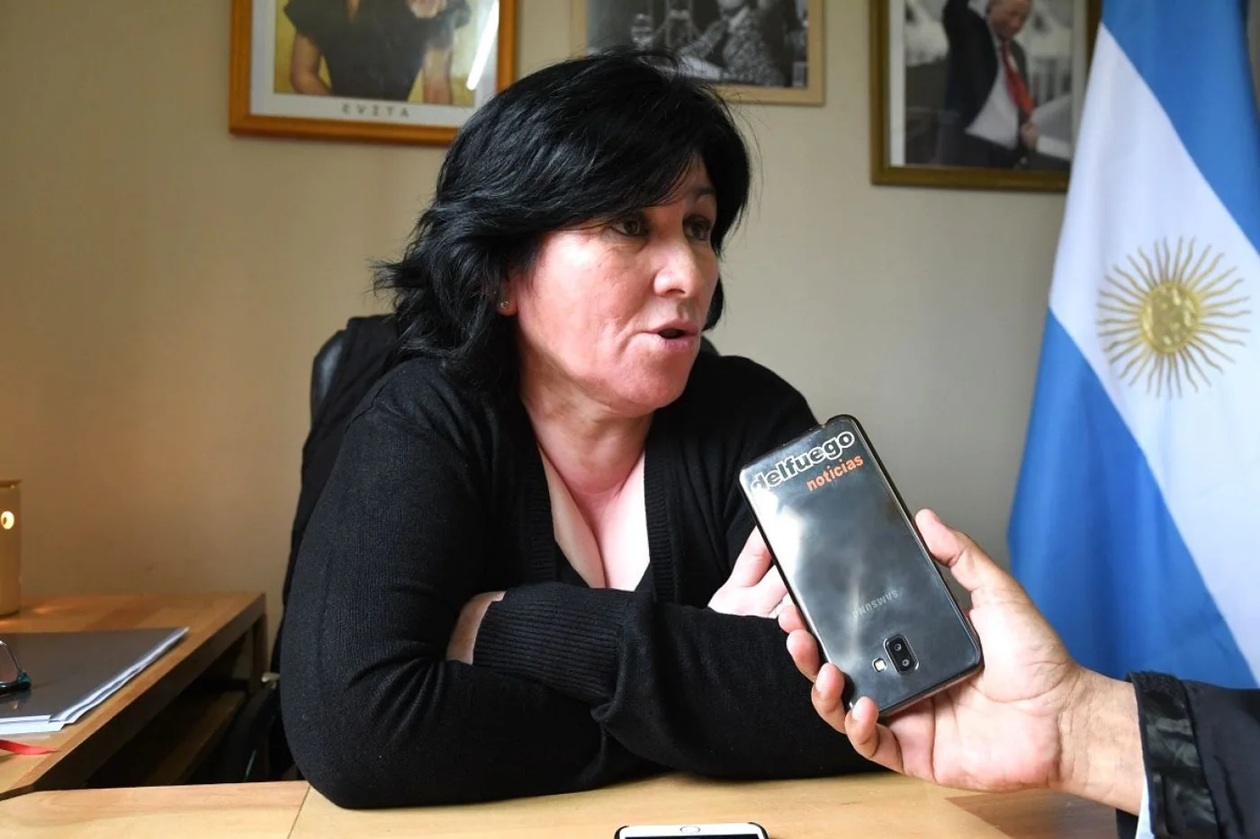 Jeanette Alderete, presidente del Concejo Deliberante de Tolhuin.