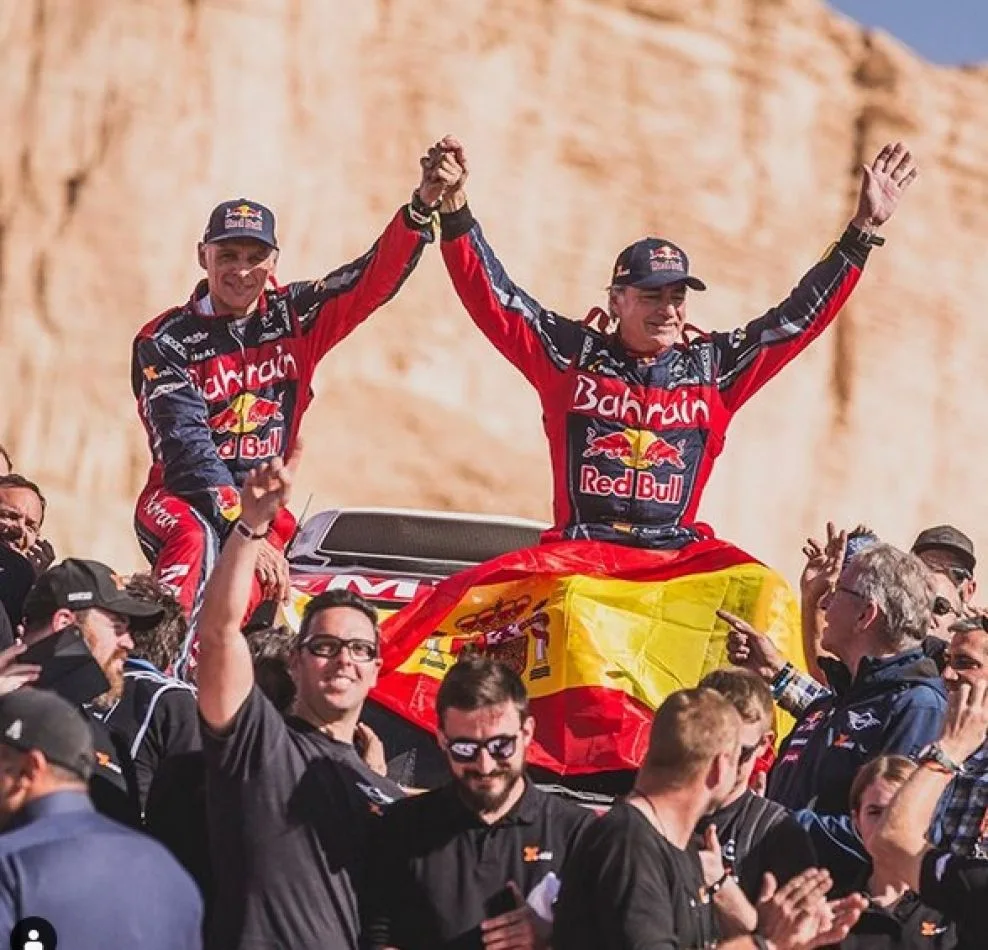 El español Carlos Sainz (Mini), de 57 años, se proclamó vencedor del rally Dakar 2020.