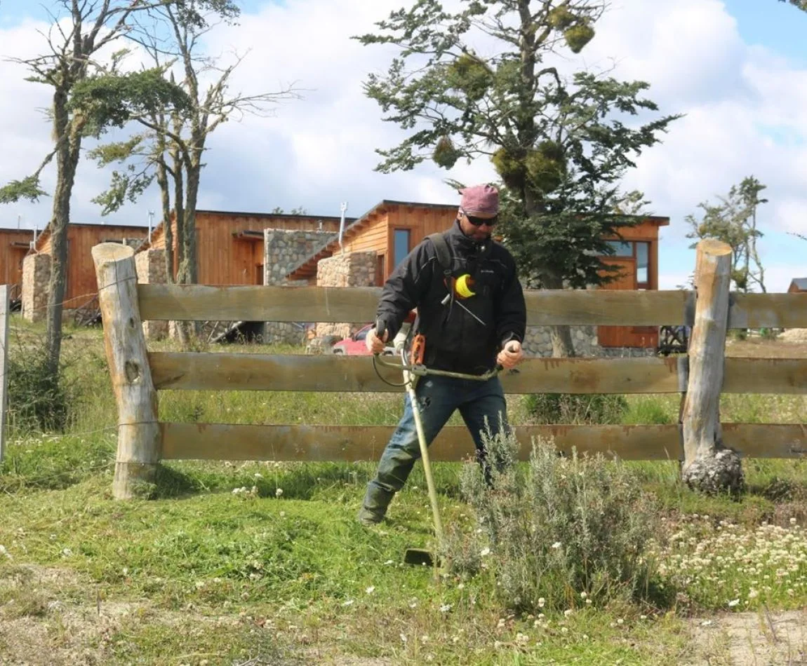 El municipio de Tolhuin continúa con el embellecimiento urbano