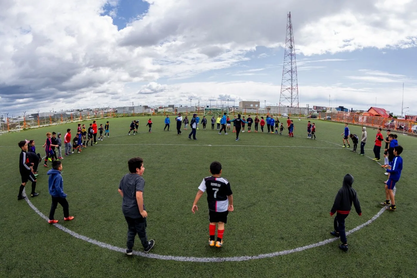 El Municipio realiza actividades recreativas con clubes y escuelitas de fútbol