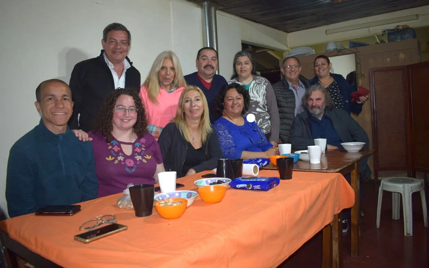 Sionistas de Ushuaia recibieron a Shraga Wilk, representante para América Latina de la Organización Sionista Mundial.