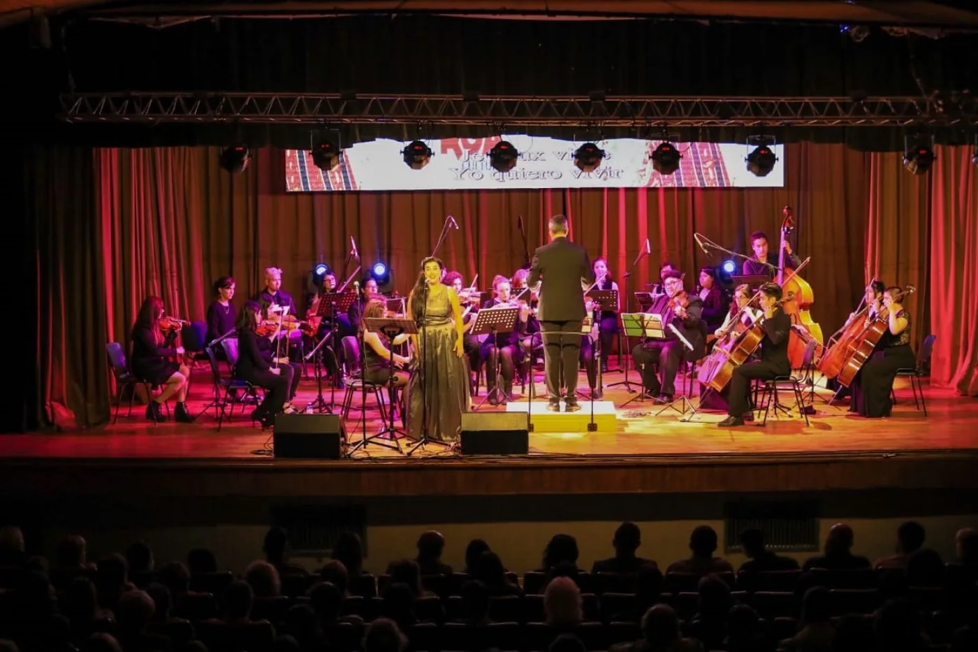 A sala llena brilló la “Gala Lírica” en la Casa de la Cultura