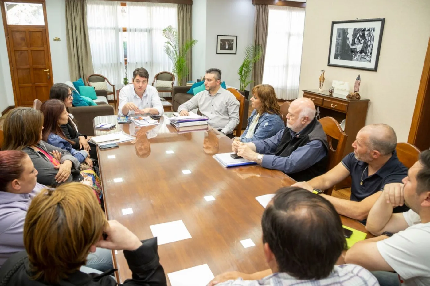 Martín Perez se reunió con distintas organizaciones de padres TEA