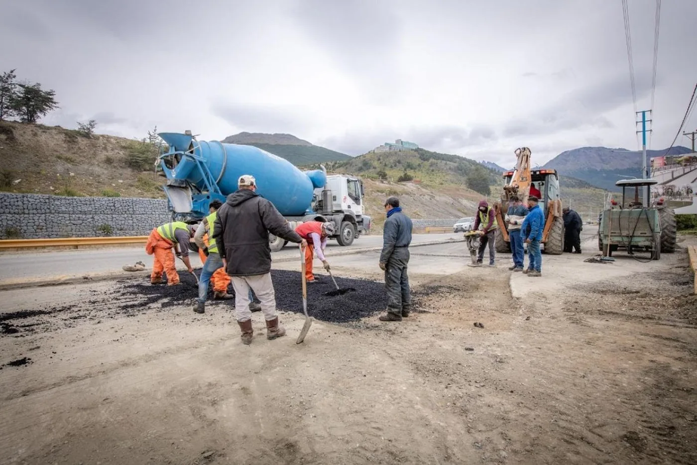 Más obras en la ciudad de Ushuaia