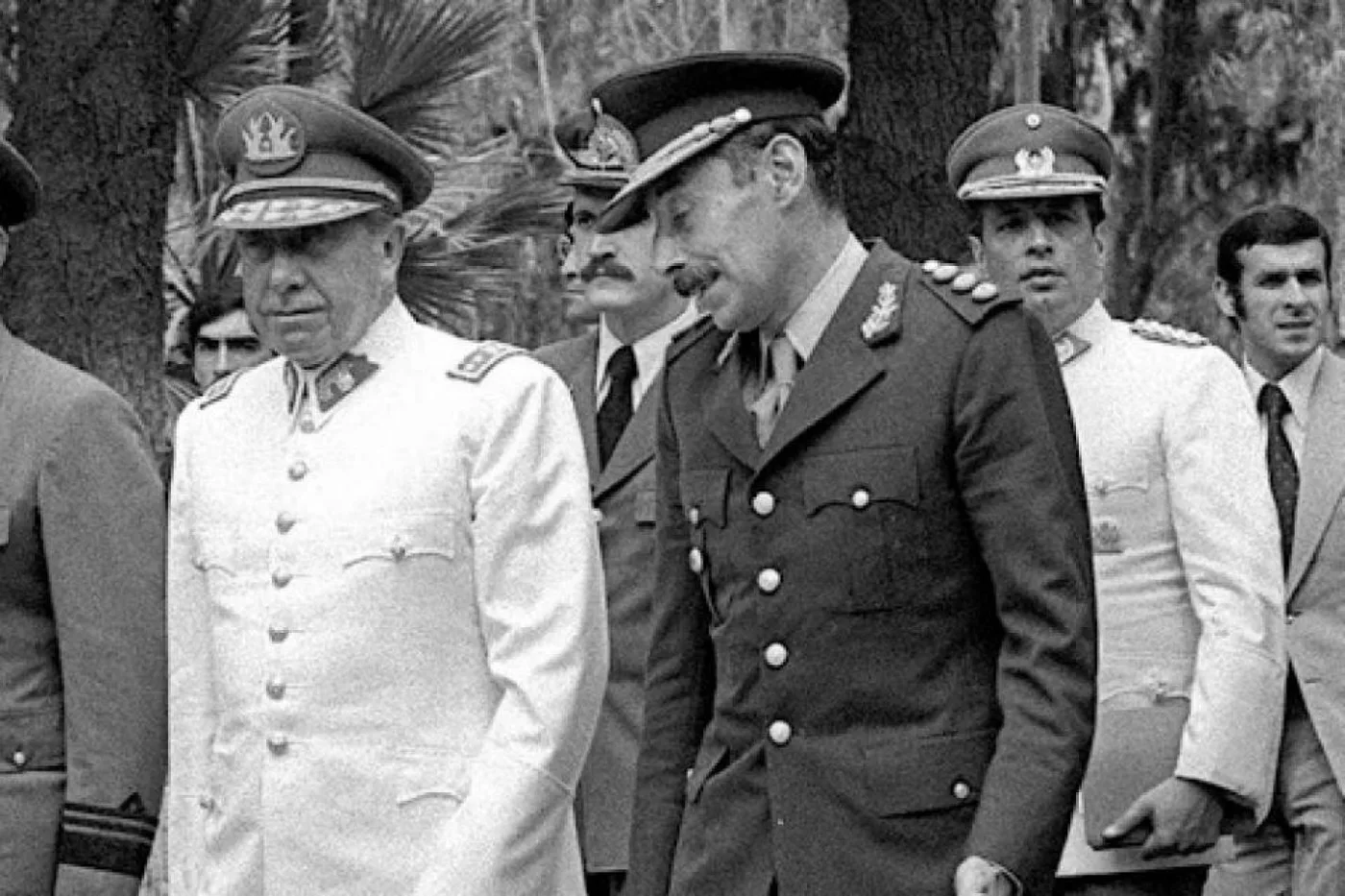 Los dictadores Pinochet y Videla, entre los espiados por la CIA a través de Crypto AG.
