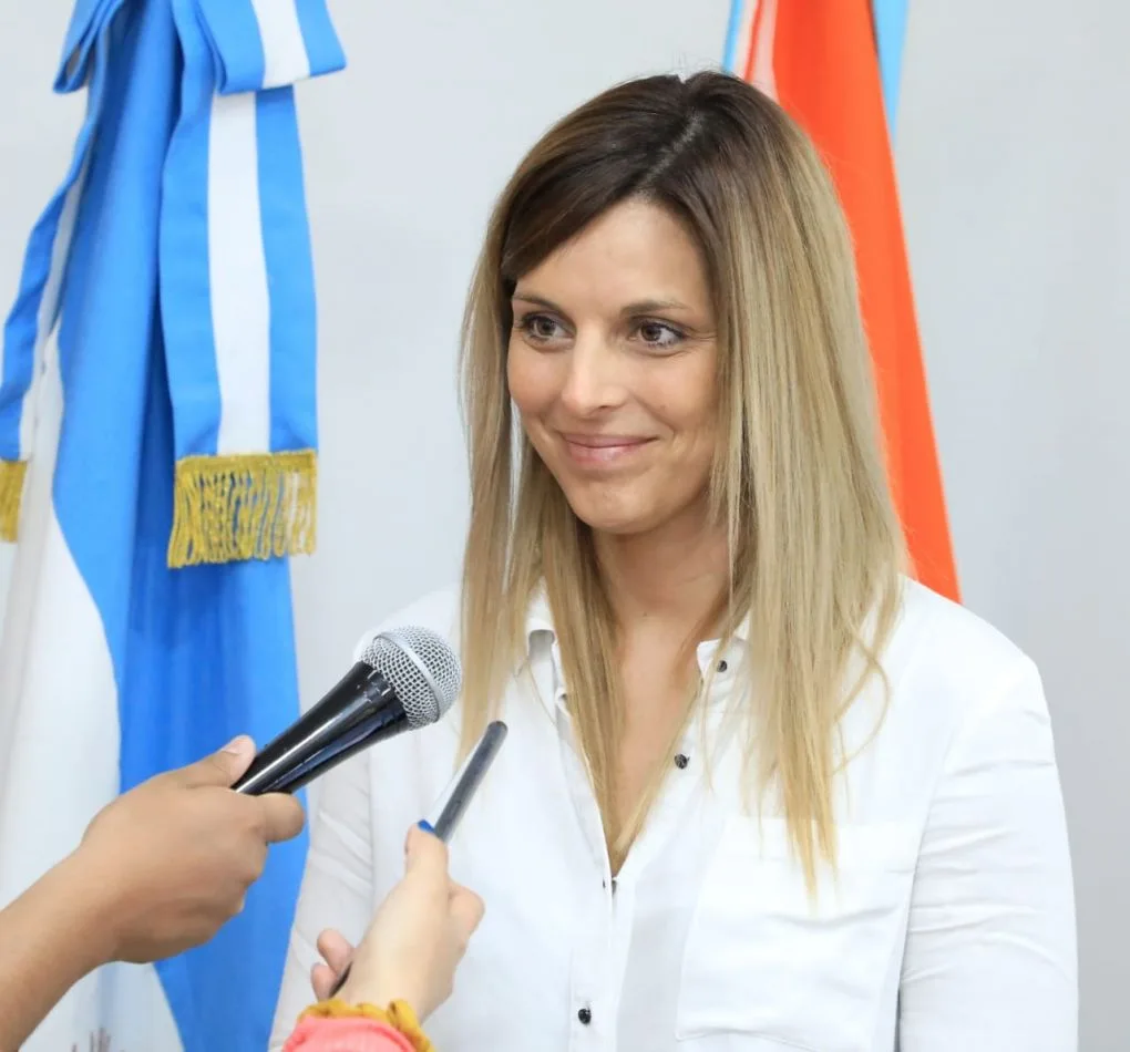 Secretaria de Salud del Municipio de la ciudad, Dra. Florencia Otrino.