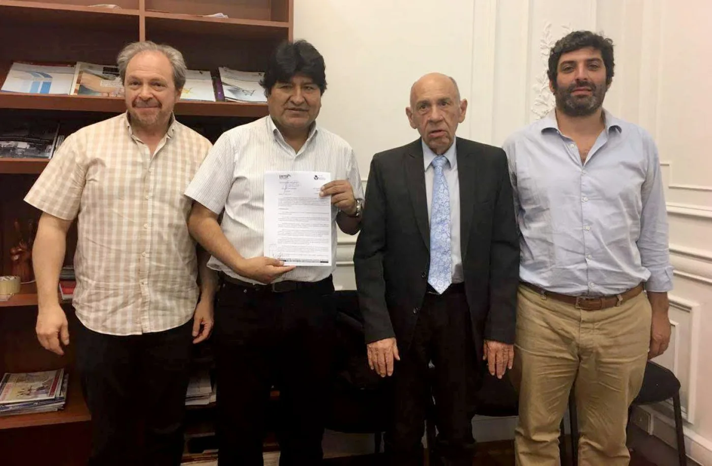 Evo Morales recibirá el título de Doctor Honoris Causa de la UnTdF
