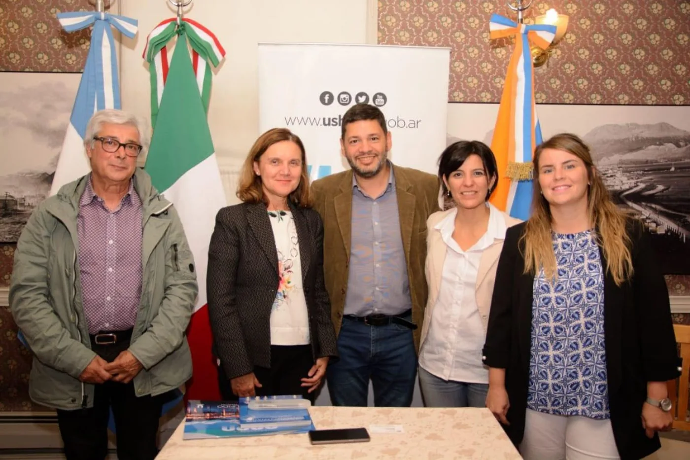 La municipalidad recibió a la directora del Instituto Italiano de Cultura