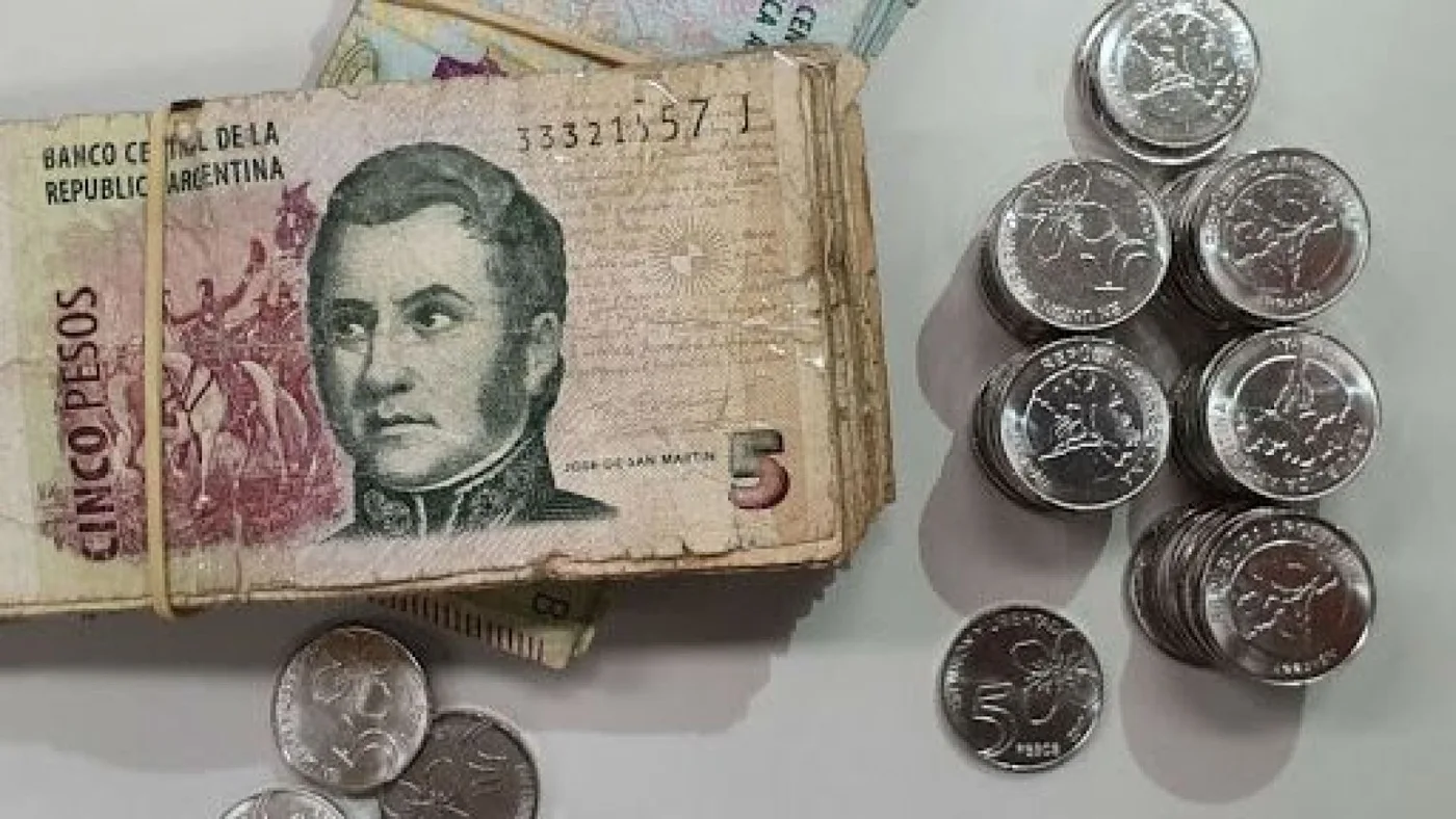 Llega el final del billete de 5 pesos