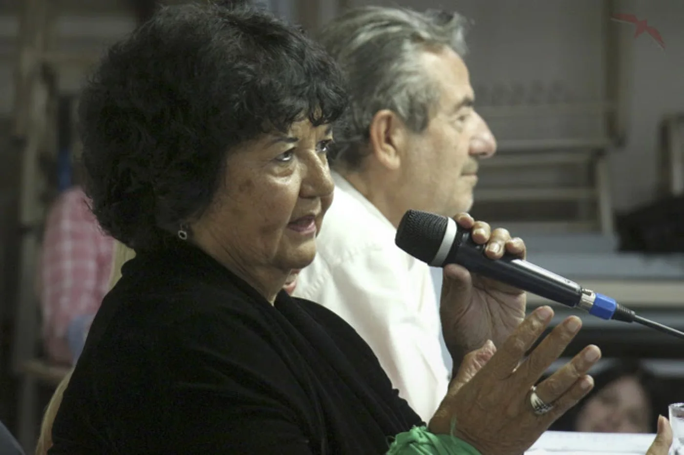 Socióloga, historiadora y feminista argentina, Dora Barrancos y el sociólogo de renombre internacional Fortunato Mallimaci