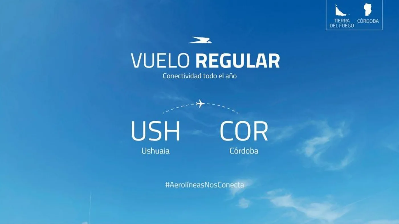 Aerolíneas mantendrá sus vuelos a Córdoba durante la temporada baja