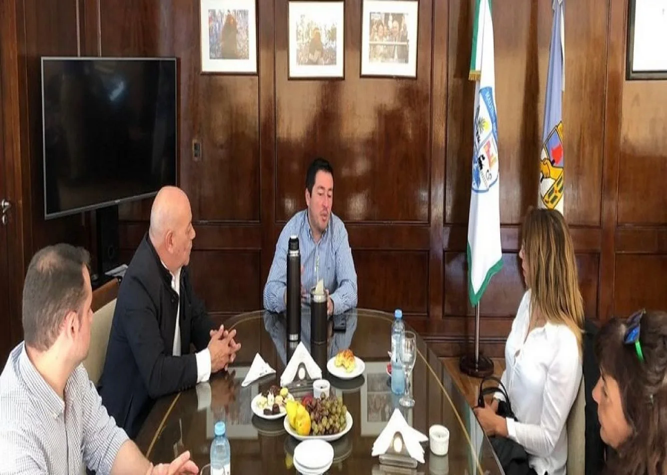 El Secretario Hugo Romero se reunió con el Intendente del partido Malvinas Argentinas