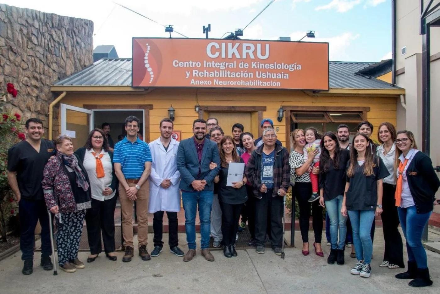 Vuoto pre adjudicó un terreno al Centro Integral de Kinesiología y Rehabilitación Ushuaia