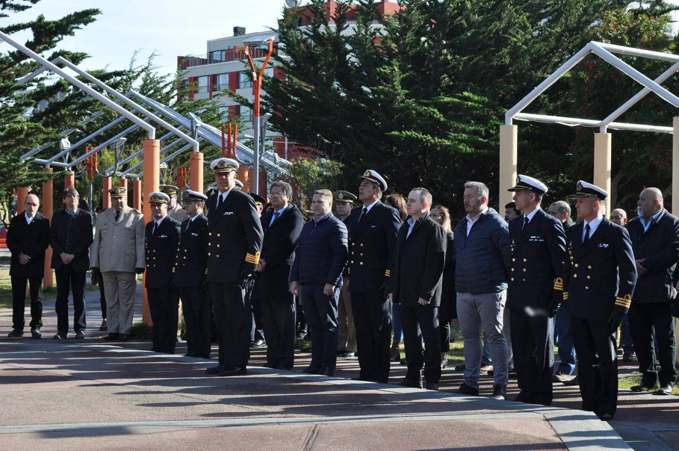 Homenaje al Almirante Brown al cumplirse el 163 aniversario de su fallecimiento.