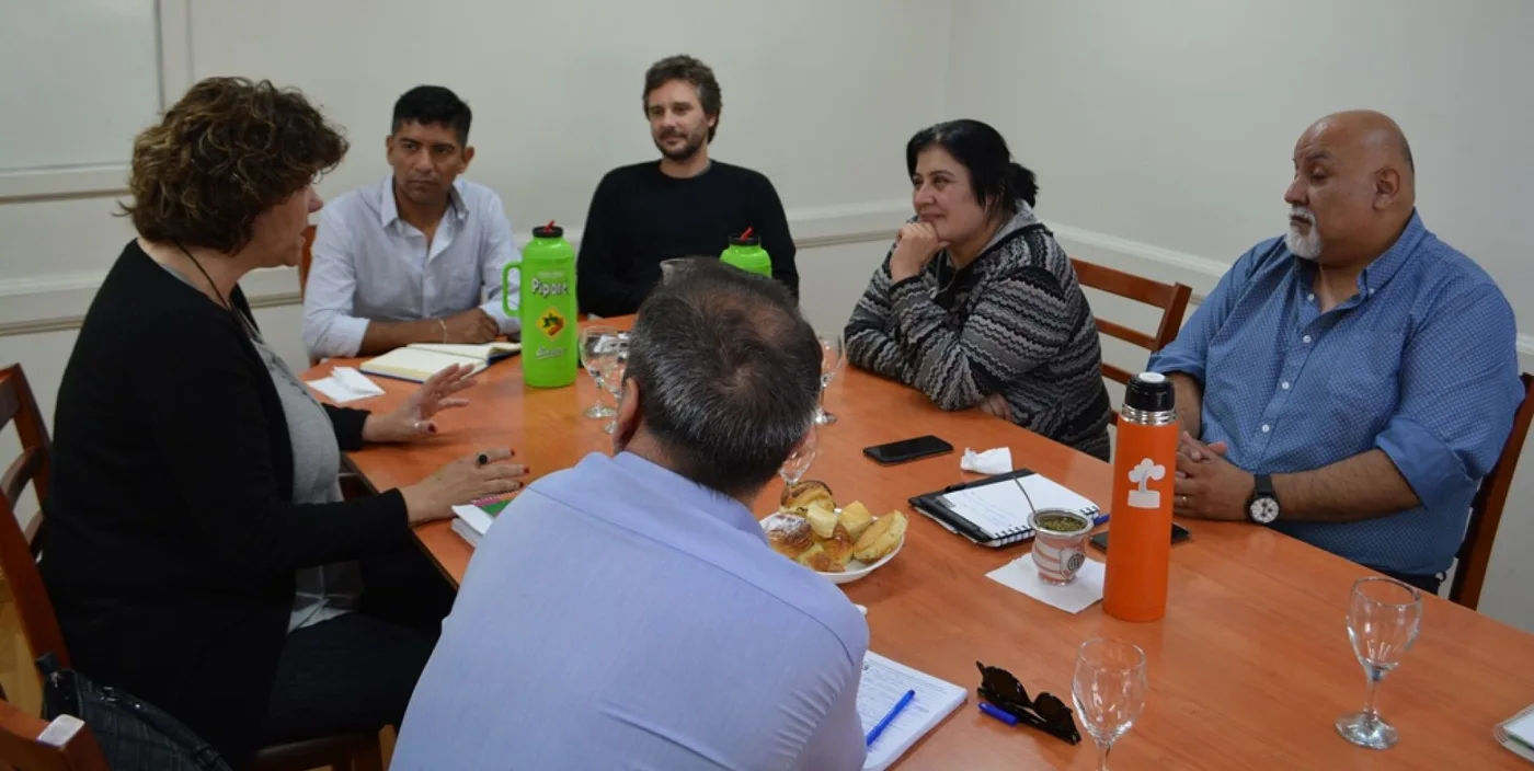 Concejales recibieron a la Ministra de Desarrollo Humano Verónica González