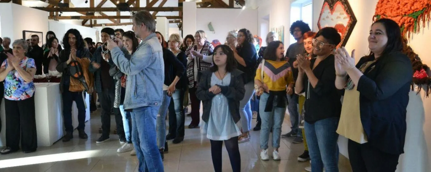 Este domingo se realizó en el Museo Fueguino de Arte de Río Grande la inauguración de la muestra "Colectiva.