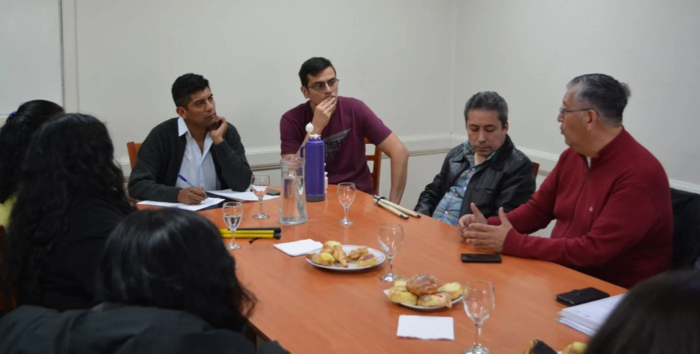 Calisaya se reunió con personas con diversidad funcional