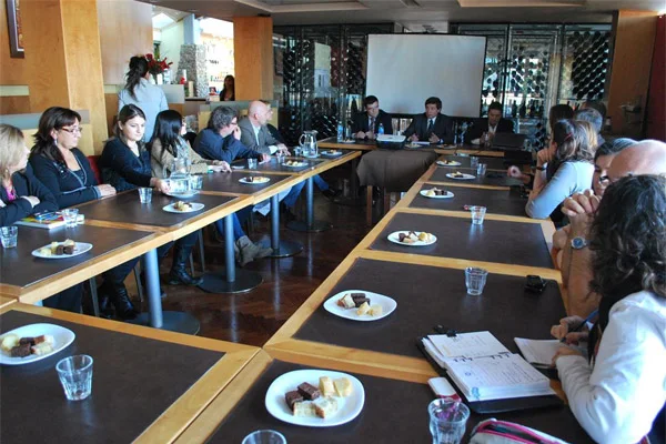 La reunión se realizó en la ciudad de Ushuaia.