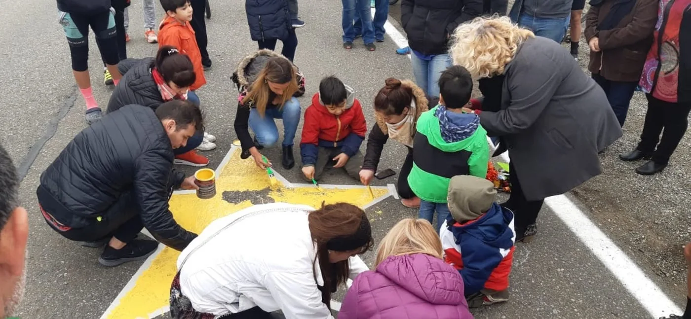 Red Nacional Familiares de Víctimas de Tránsito, realizó un sentido acto de memoria y concientización vial.