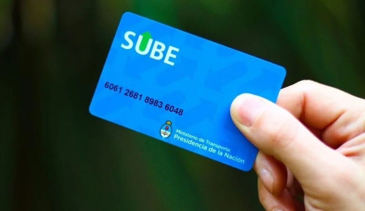 Sube: Este viernes estarán acreditados los boletos gratuitos