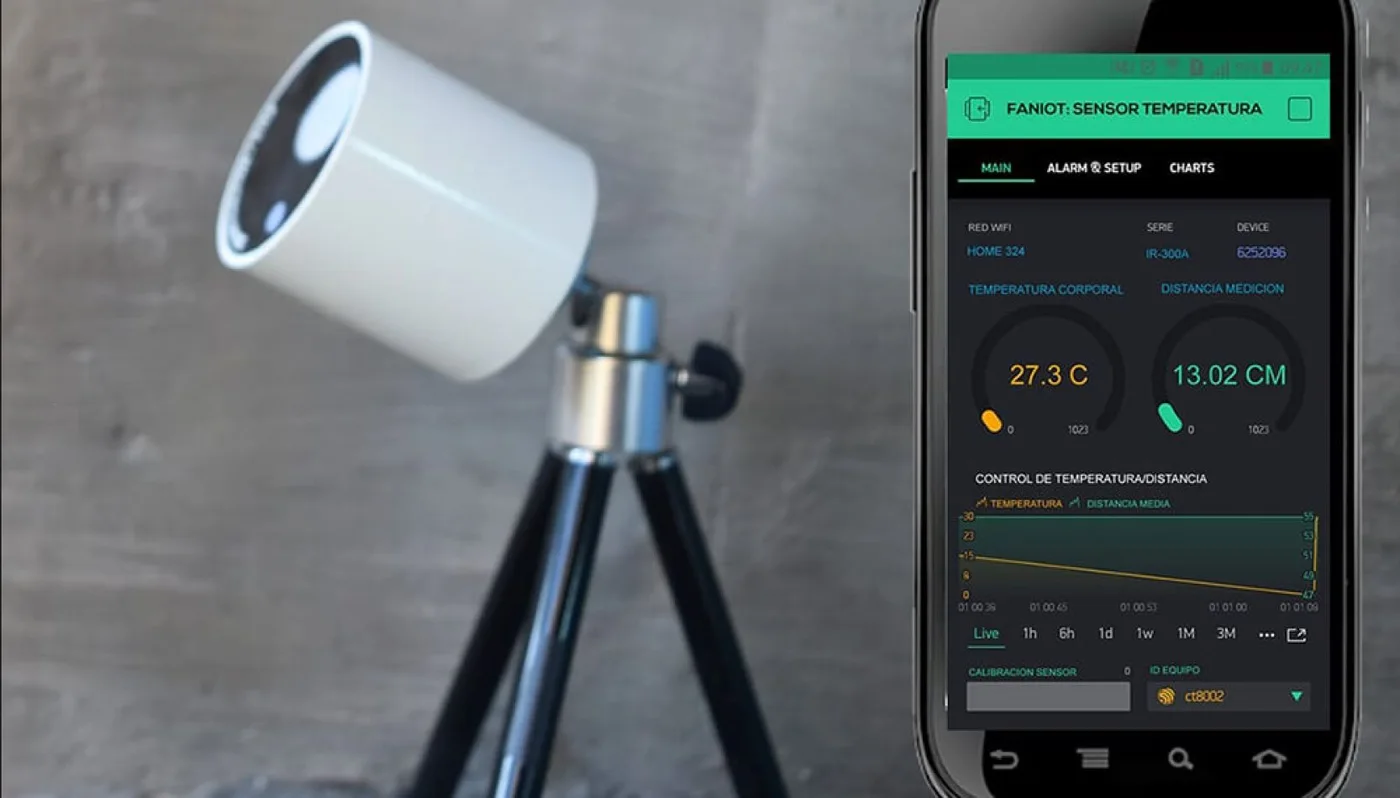 La Fabrica Argentina de NanoSensores IOT (FANIoT), perteneciente al Gobierno de Misiones probó con éxito los primeros prototipos de termómetros .