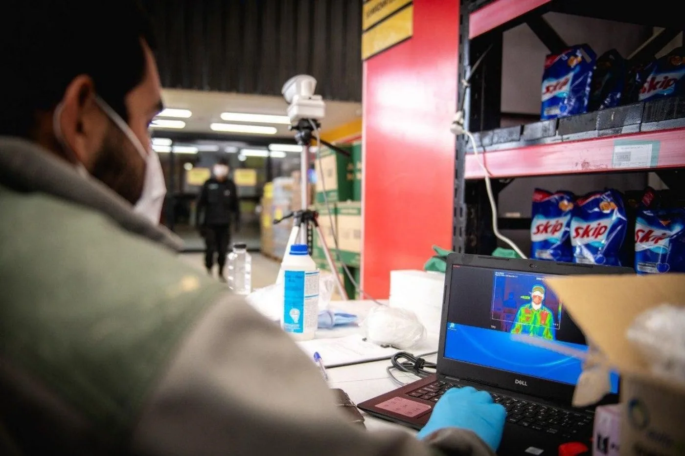 Municipio de Ushuaia realizó más de 30.000 mediiciones de temperatura en supermercados