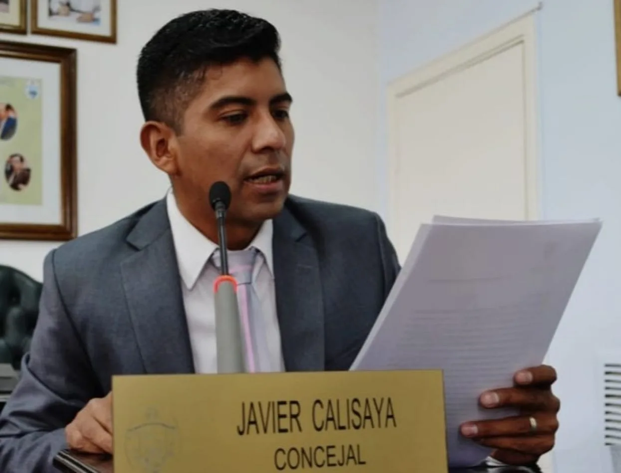 Javier Calisaya, concejal de Río Grande.