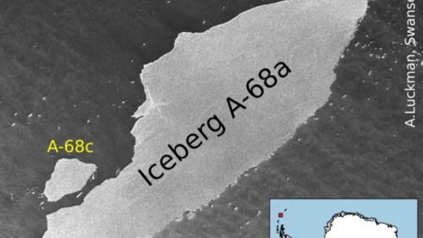 Iceberg A-68C.