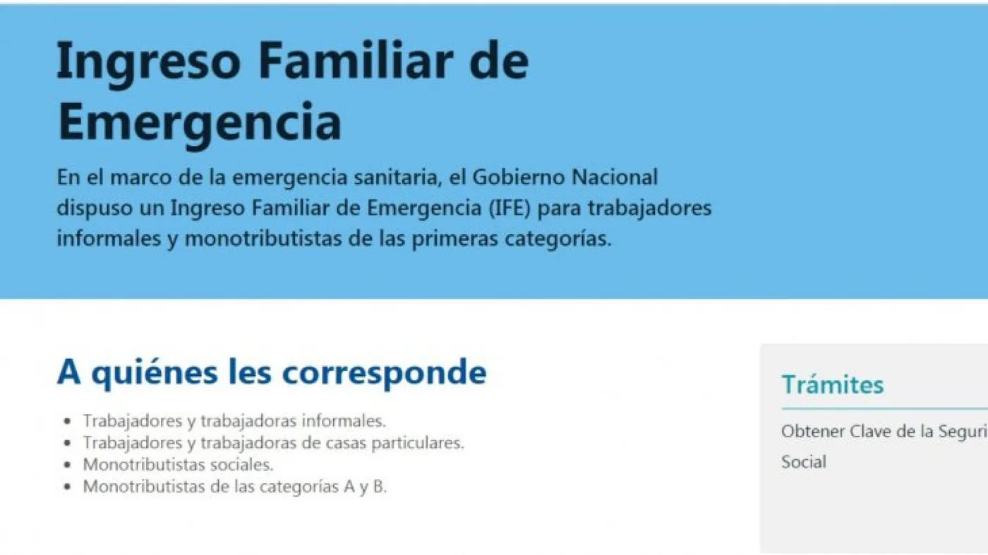 Se puede pedir que se revise una solicitud rechazada para cobrar el IFE.