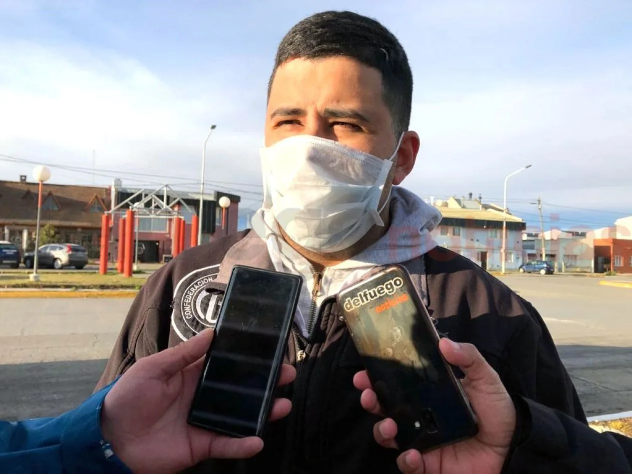 Matías Garro, representante de los trabajadores de SUTCAPRA.