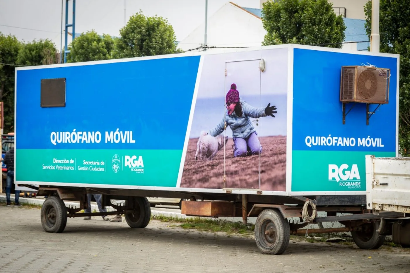 Quirófano móvil de Río Grande.