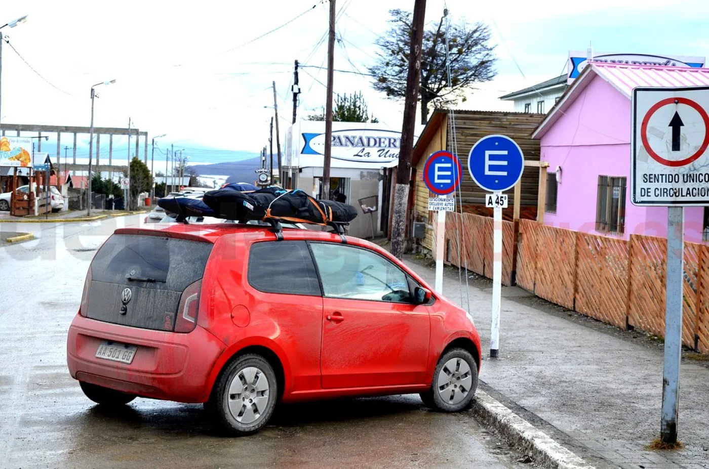 Calles de Tolhuin.