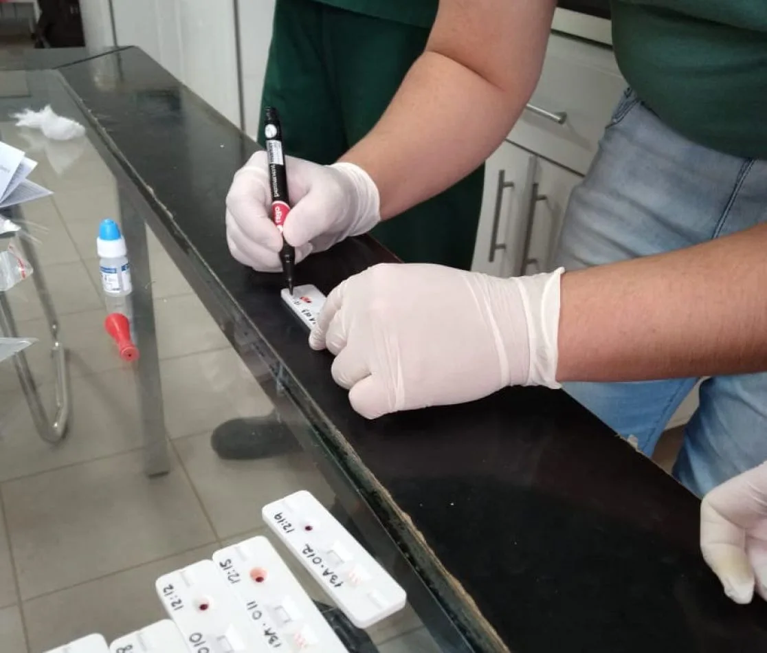 Salud provincial realiza testeos rápidos en Río Grande