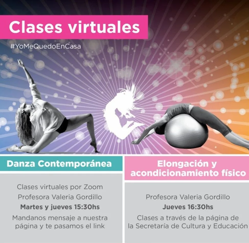 Secretaría de Cultura ofrece clases virtuales de danza, elongación y canto