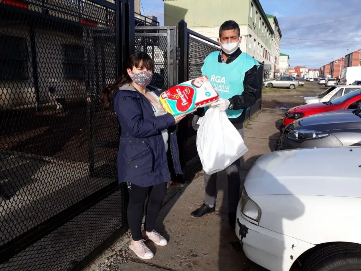 El Municipio entregó más de cien bolsones de pañales provenientes del programa “RGA Solidaria”